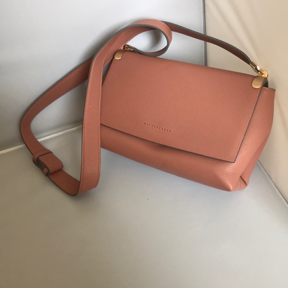 Faux leather purse
